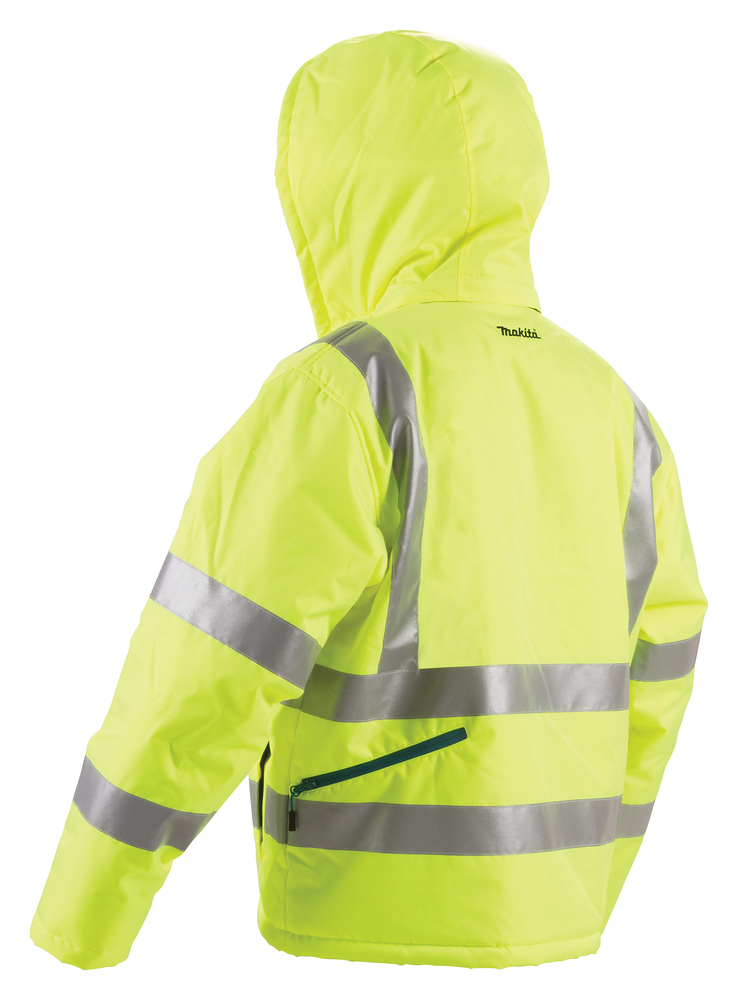 Akku-Heizbare und gut sichtbare Jacke LXT, S, Makita DCJ206ZS