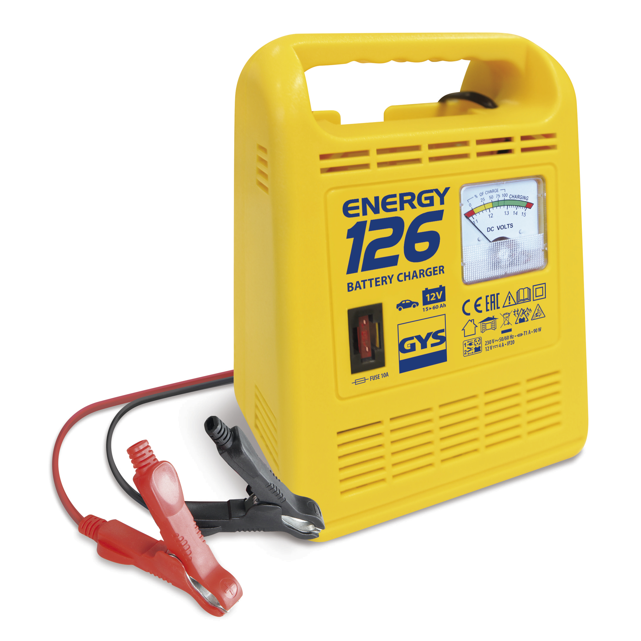 Batterie-Ladegerät, ENERGY 126, 12 V,  15 - 60 Ah