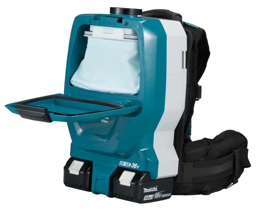 Akku-Rucksackstaubsauger LXT, Makita DVC265ZXU