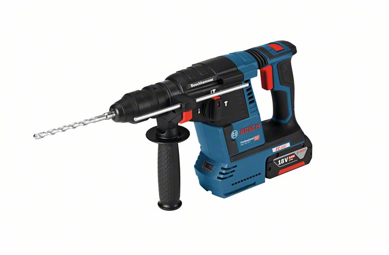 Akku-Bohrhammer mit SDS plus GBH 18V-26 F, Solo Version, L-BOXX Bosch