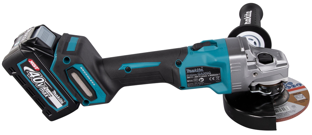 Akku-Winkelschleifer XGT, Makita GA005GM201