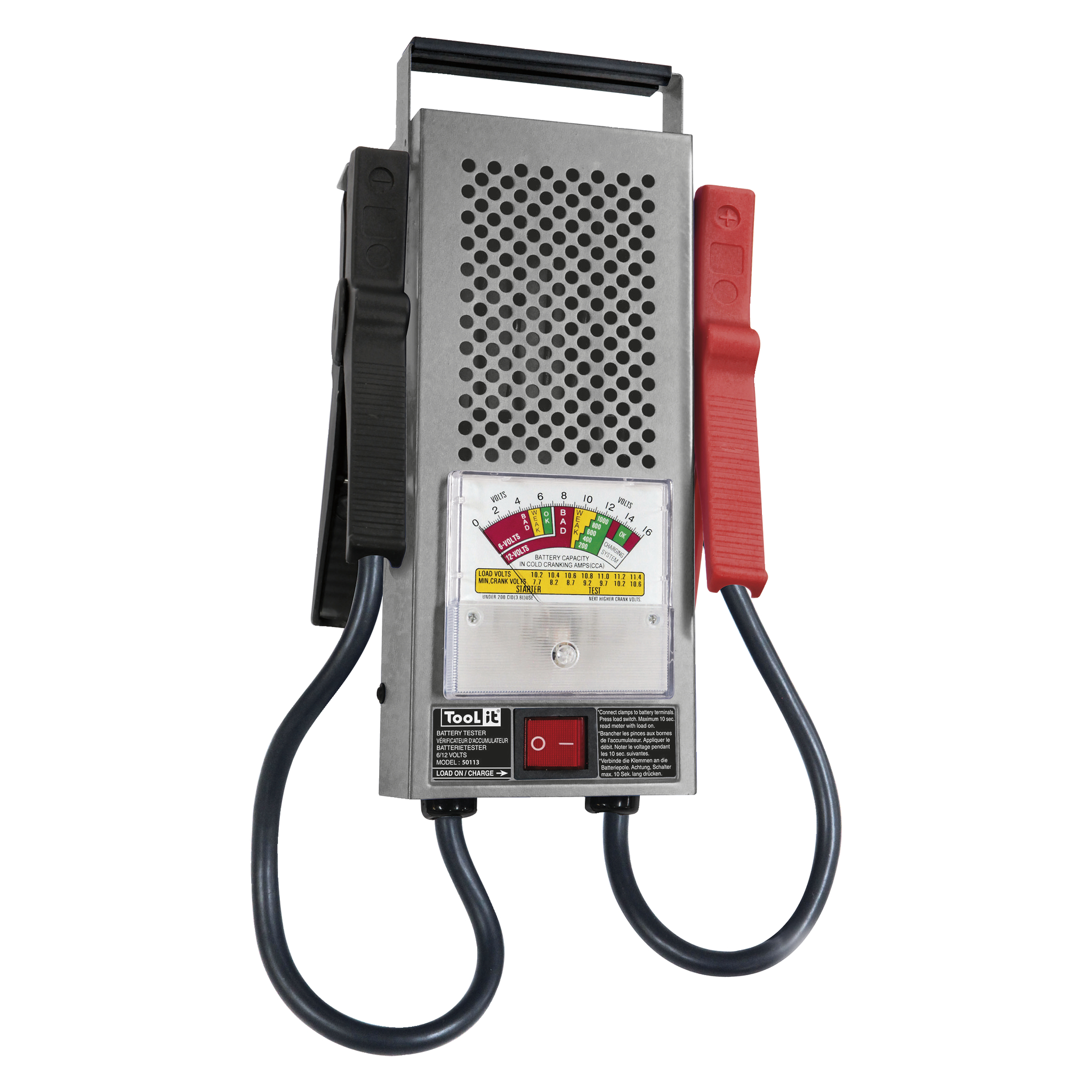 Batterietester TBP100, für 6 / 12 V Bleibatterien