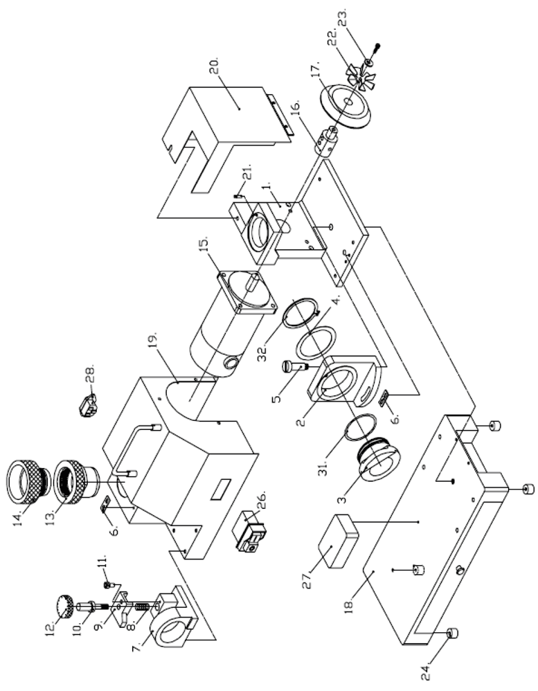 Metallbohrer-Schärfgerät Proton MBS-30M, bis 8 - 30 mm