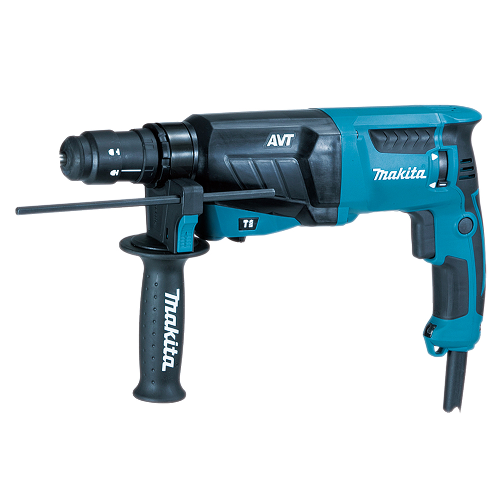 Bohr- und Spitzhammer 3 Funktionen elektrisch, Makita HR2631FT12