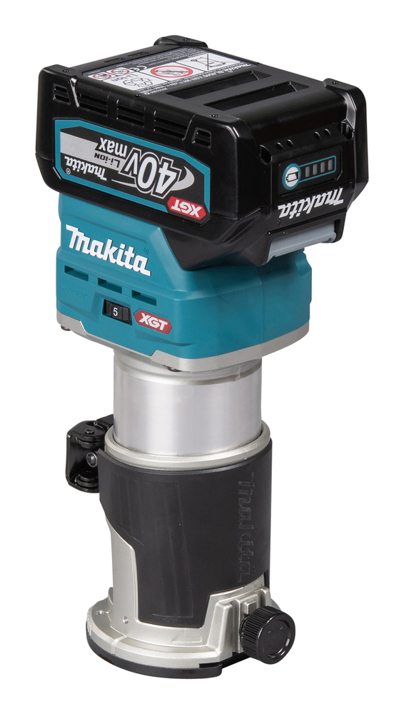 Akku-Einhandfräse / Kantenfräse XGT, Makita RT001GM205