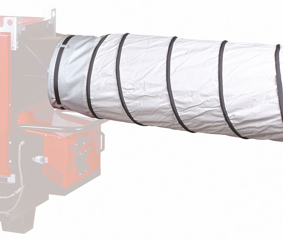 Lufttransportschlauch 6 Meter ID-650/700, aus Polyethylen, verstärkt