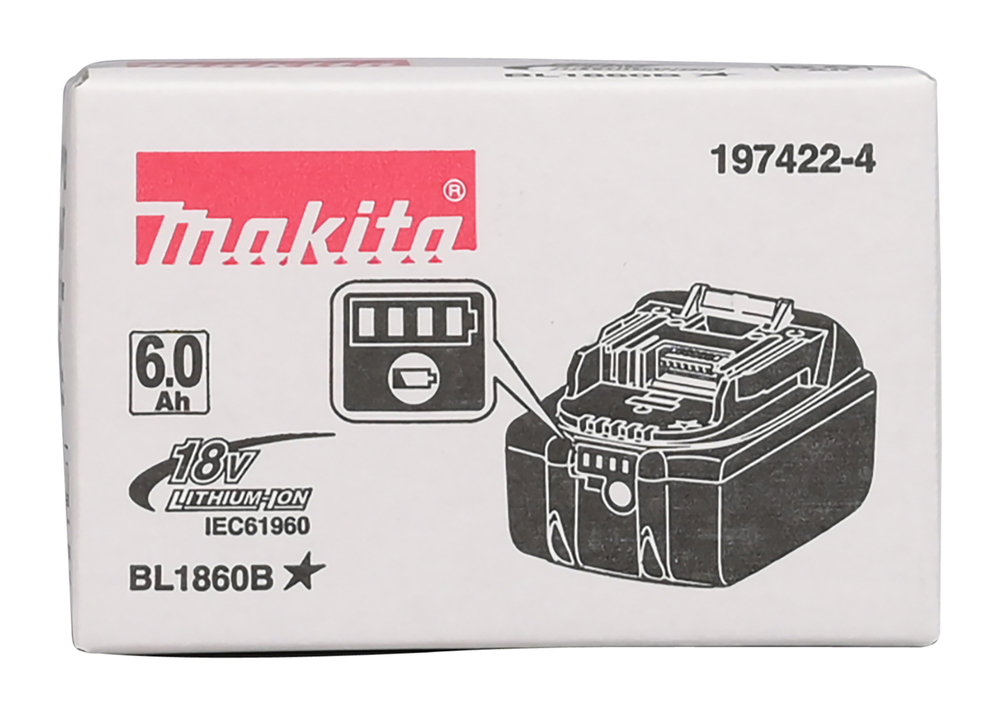 Akku LXT BL1860B, Makita 197422-4