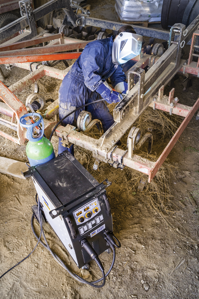 Inverter Schweissgerät, MULTIWELD 250T, mit Zubehör und Druckminderer, 400V