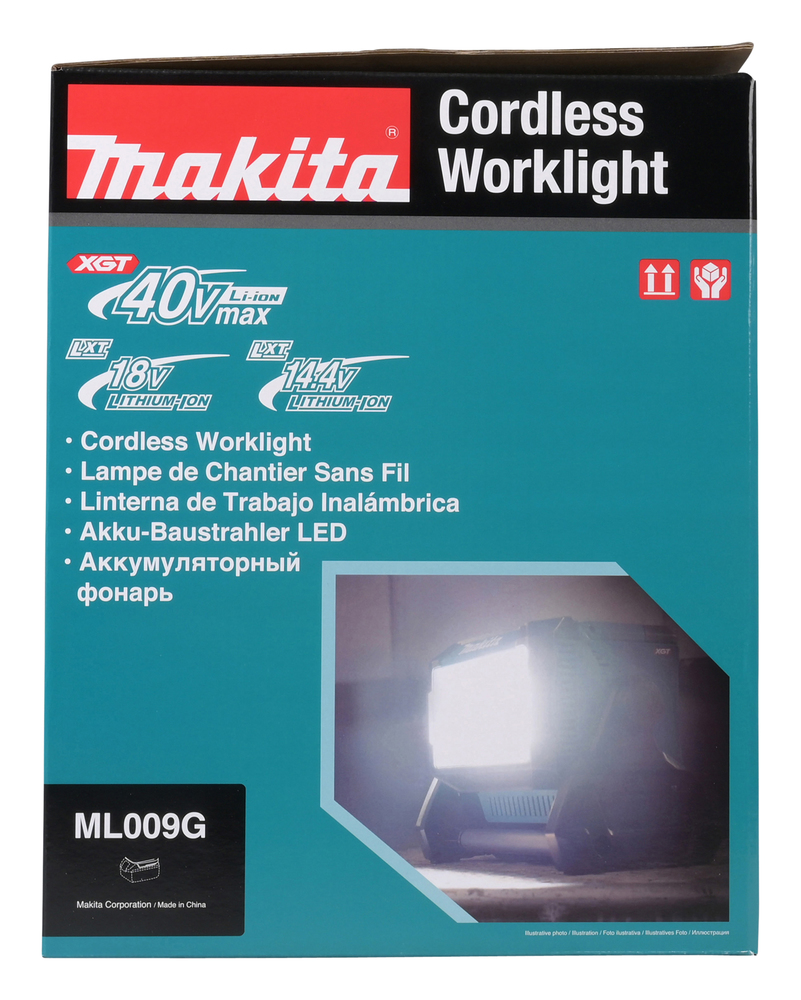 Baustellenlampe XGT, Makita ML009G