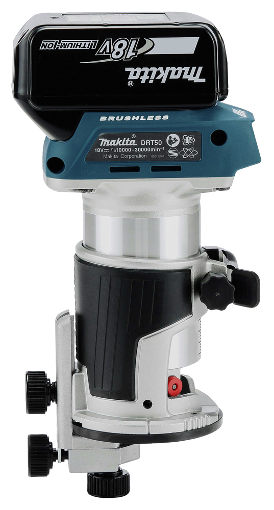 Akku-Einhandfräse / Kantenfräse LXT, Makita DRT50TJX10