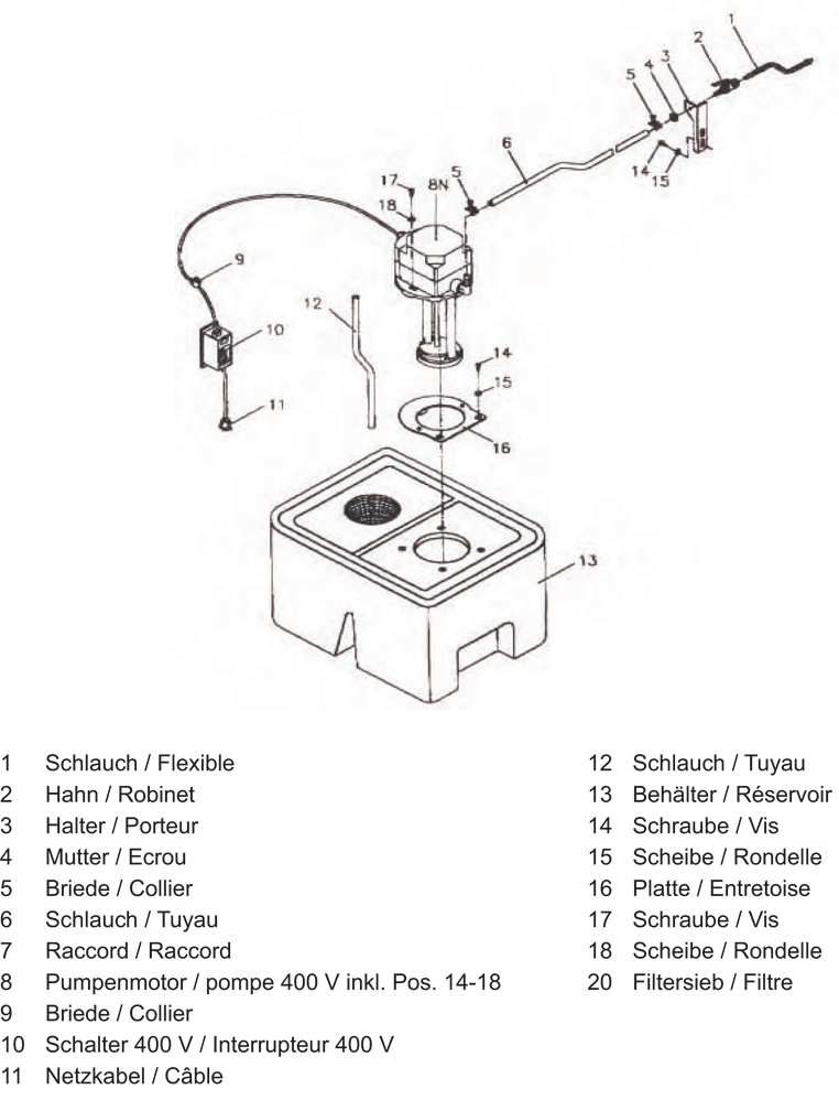 Bohrfräsmaschine Proton BF-3212T, mit schwerem Standfuss