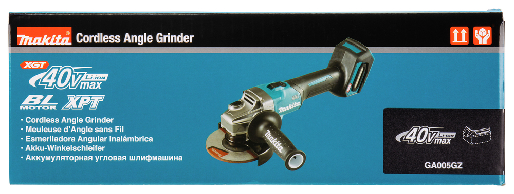 Akku-Winkelschleifer XGT, Makita GA005GZ