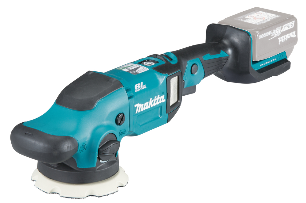 Akku-Exzenter- und Rotations- Polierer LXT, Makita DPO500Z