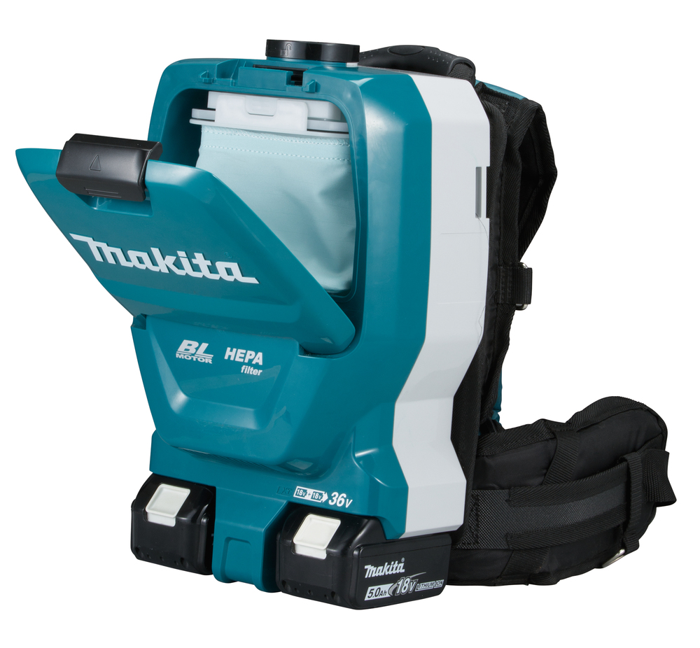 Akku-Rucksackstaubsauger LXT, Makita DVC261ZX11