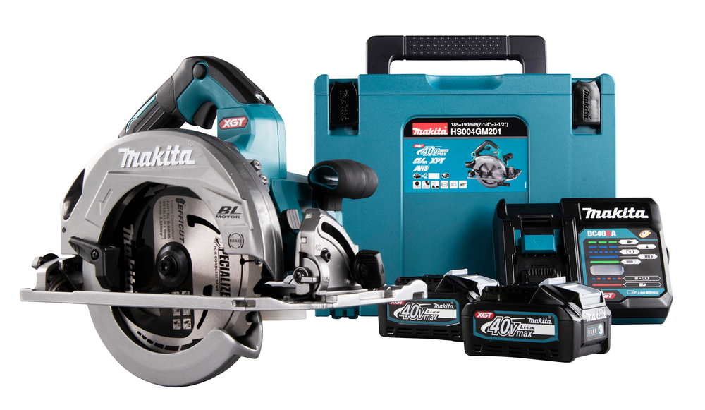 Akku-Handkreissäge XGT, Makita HS004GM201