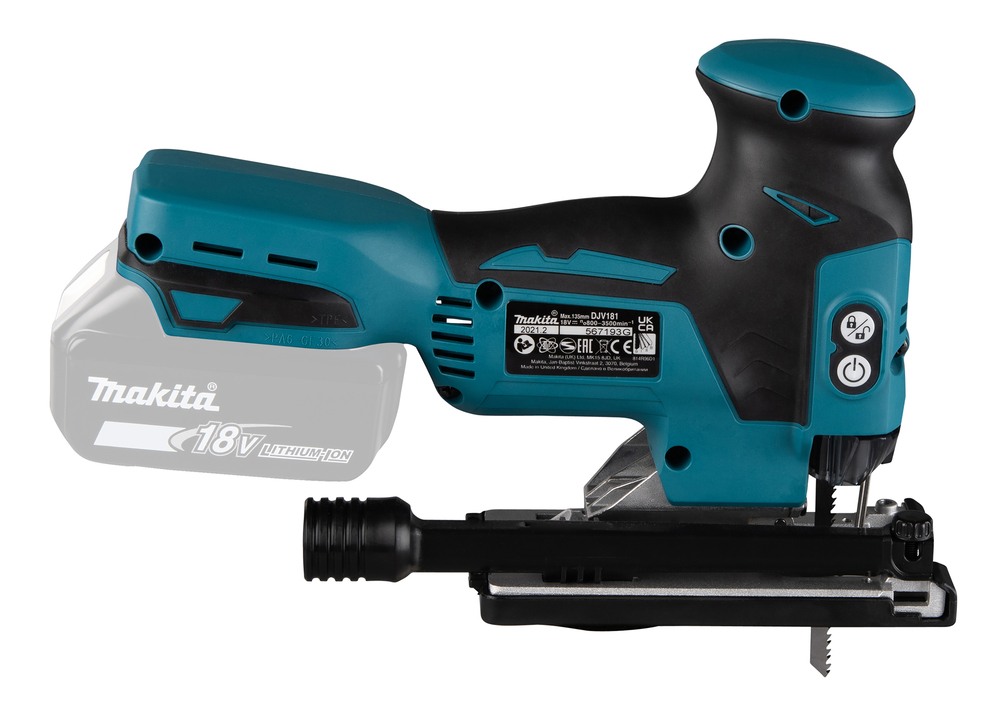 Akku-Pendelhubstichsäge LXT, Makita DJV181ZJ