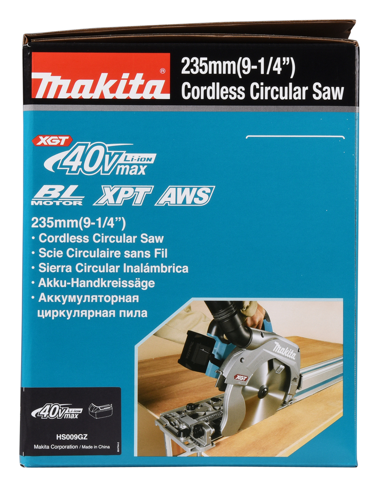 Akku-Handkreissäge XGT, Makita HS009GZ