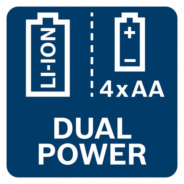 Linienlaser GLL 3-80 C, mit 4 x 1,5-V-LR6-(AA)-Batterien, Akku-Adapter Bosch