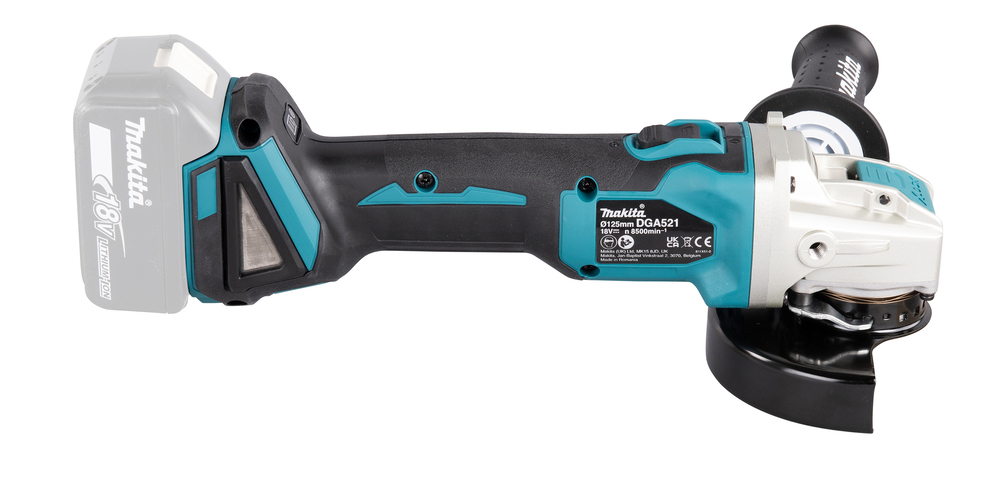 Akku-Winkelschleifer LXT, Makita DGA521ZX1