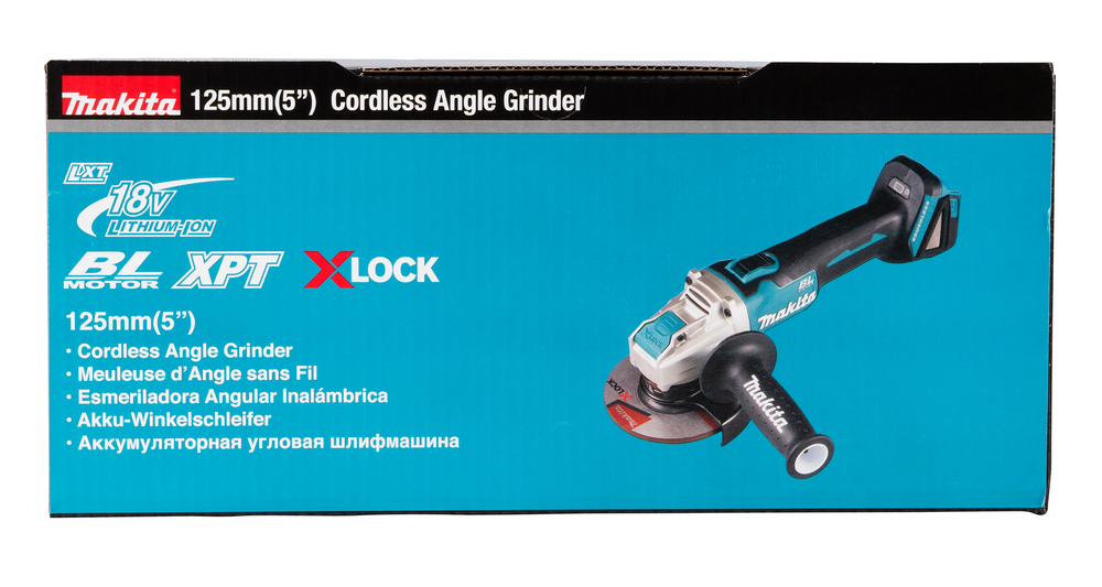 Akku-Winkelschleifer LXT, Makita DGA521ZX1