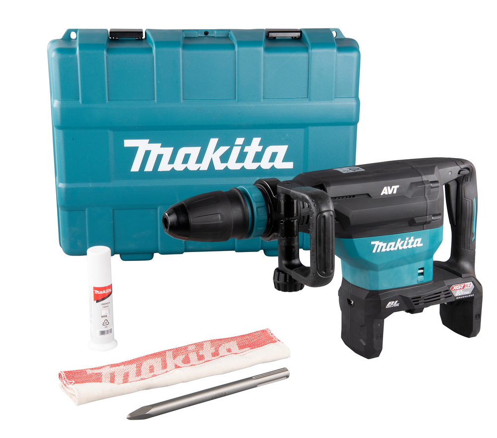 Akku-Meisselhammer XGT 2x40V=80Vmax, Makita HM002GZ03