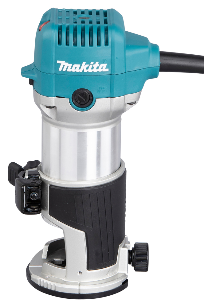 Elektrische Einhandfräse / Kantenfräse , 710 W, Makita RT0702CJ