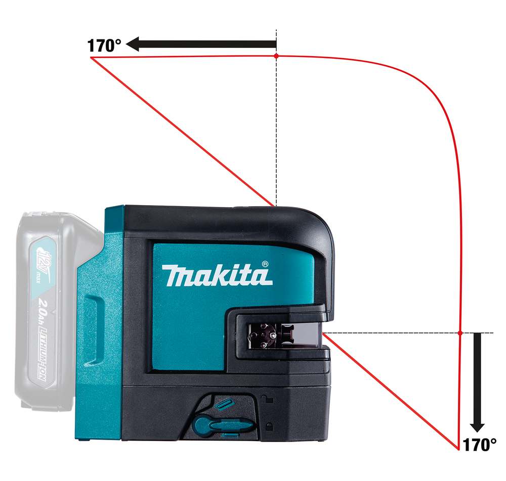 Akku-Kreuzlinien-/Kreuzpunktlaser Laser CXT, Makita SK106DZ